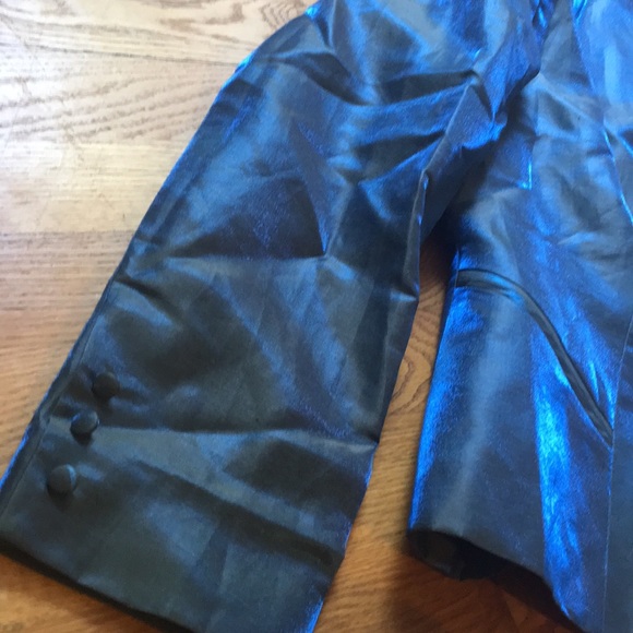 Vintage Iridescent Blazer & Skirt Set - Picture 5 of 12